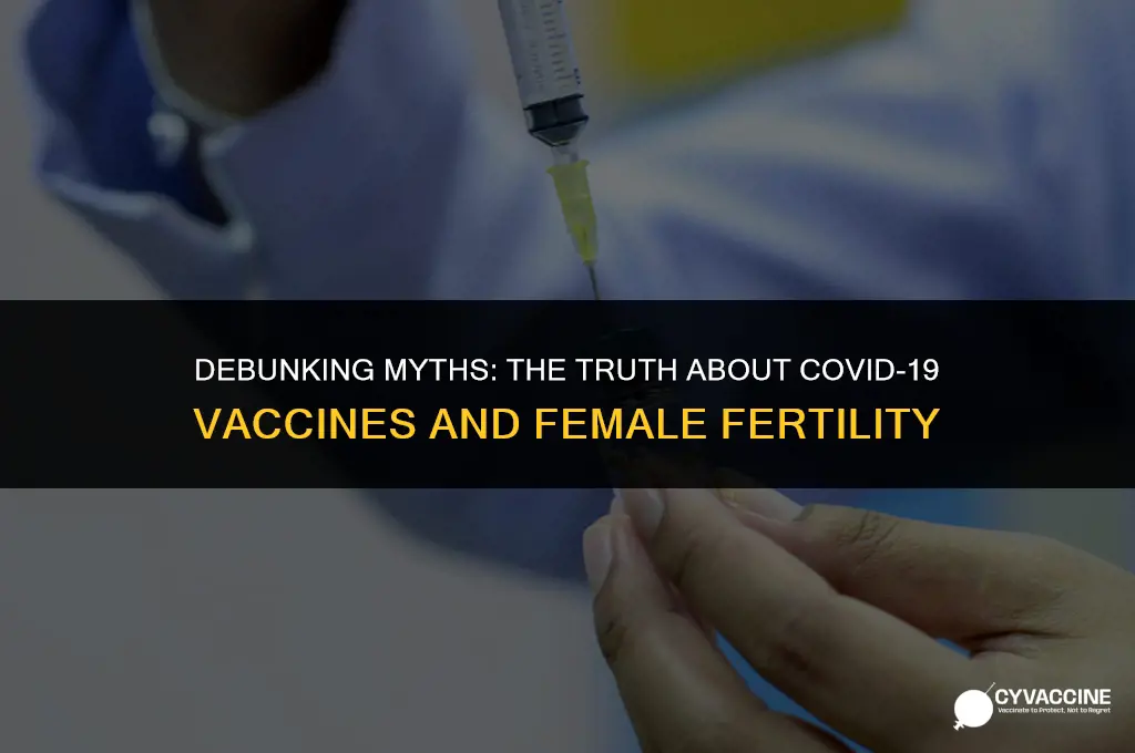 is the vaccine making women infertal