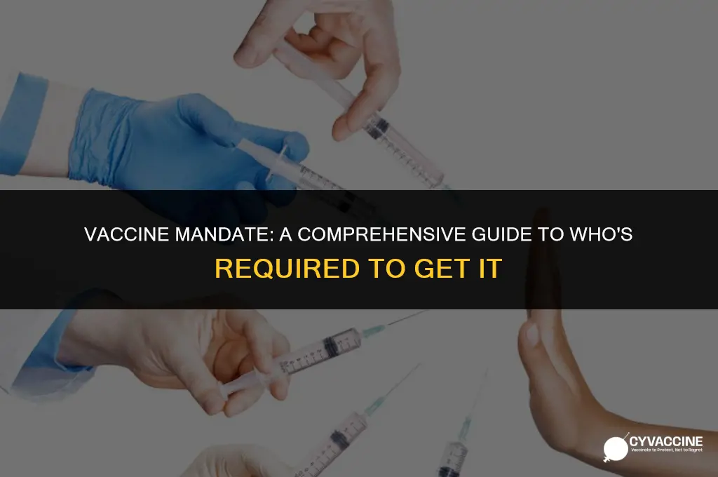 is the vaccine mandatory for everyone