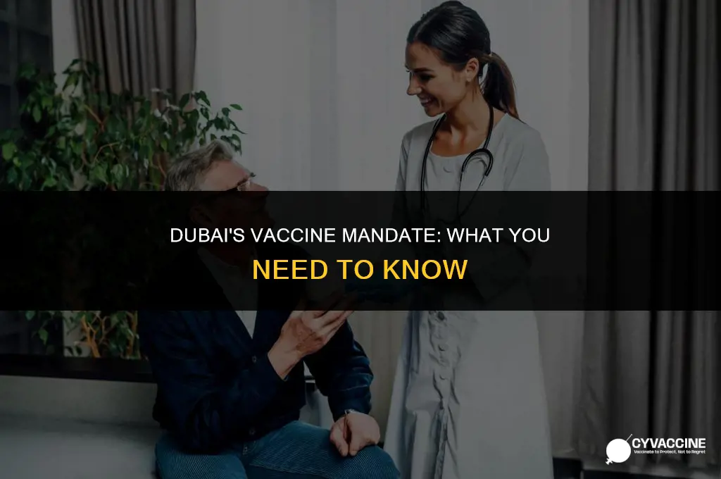 is the vaccine mandatory in dubai