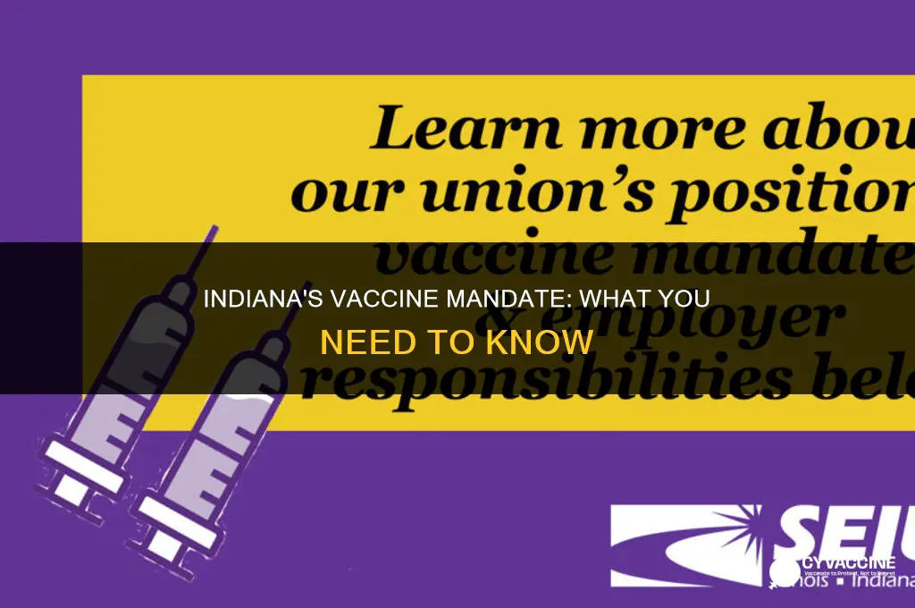 is the vaccine mandatory in indiana