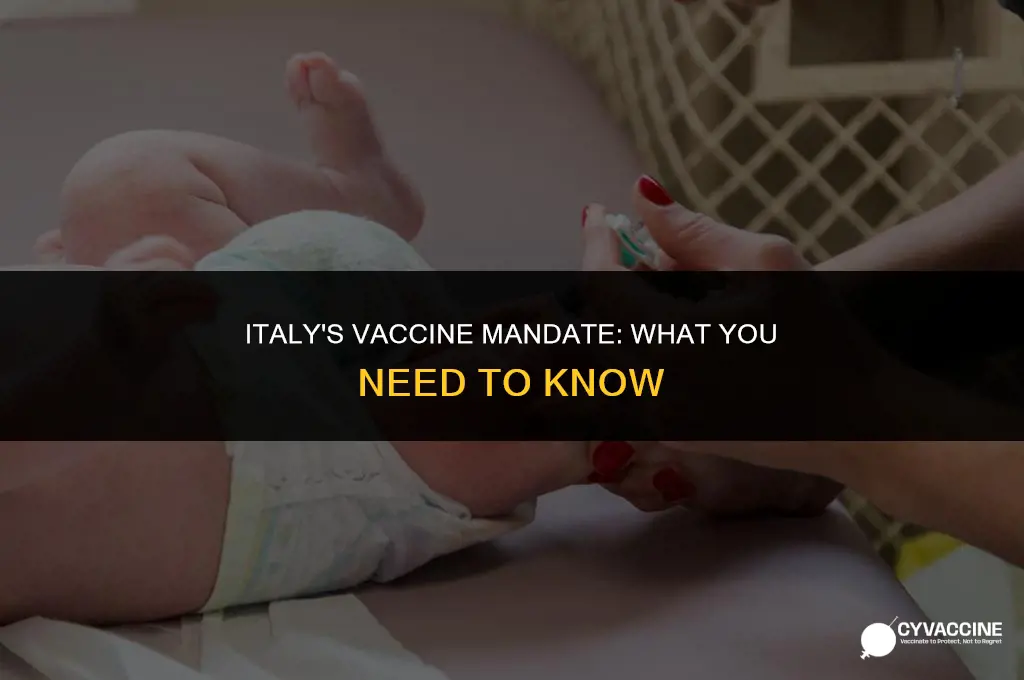 is the vaccine mandatory in italy