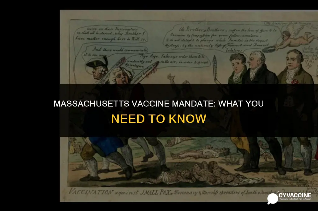is the vaccine mandatory in massachusetts