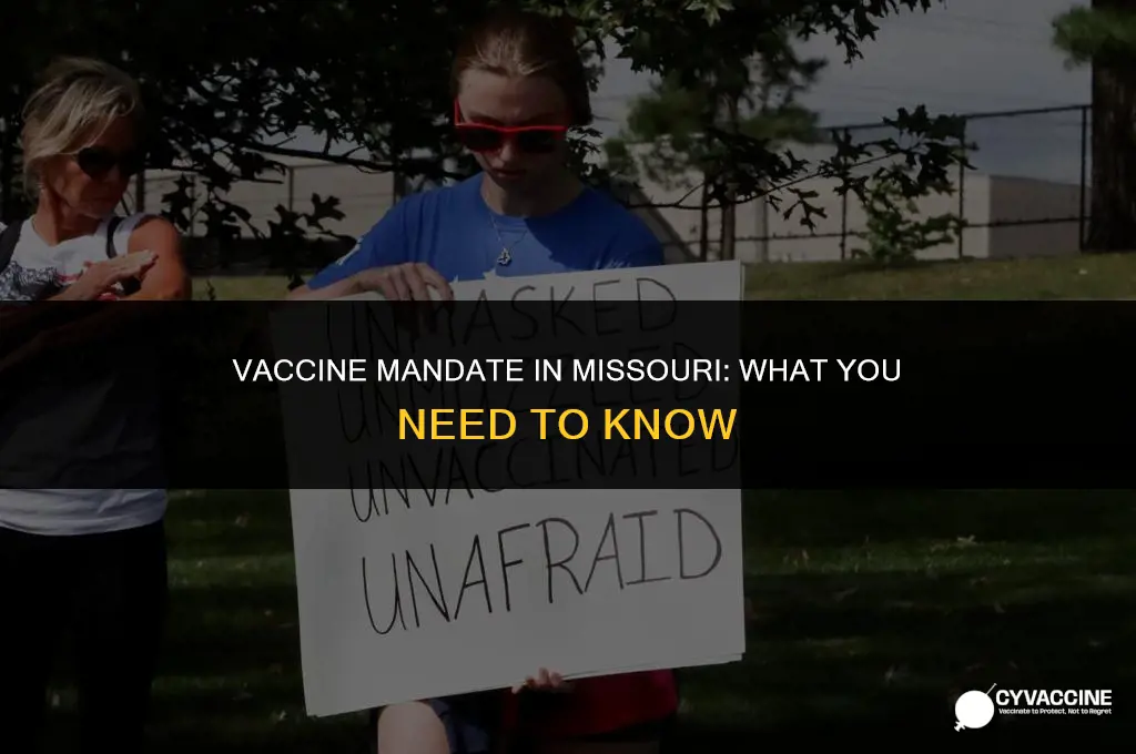is the vaccine mandatory in missouri