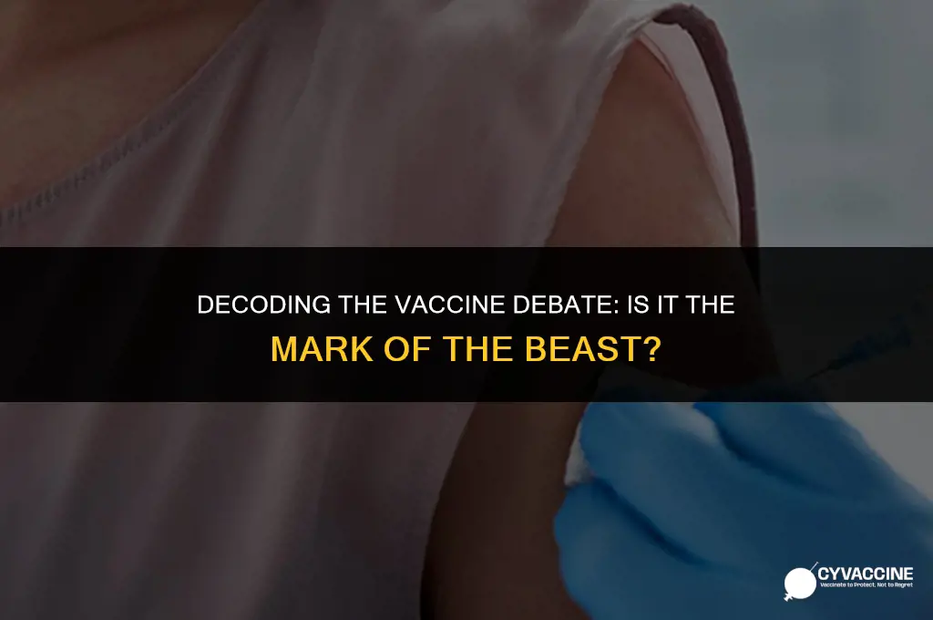 is the vaccine mark of beast