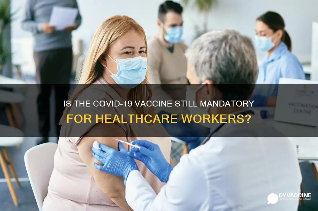 is the vaccine still mandatory for healthcare workers