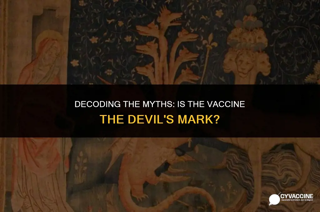 is the vaccine the devils mark