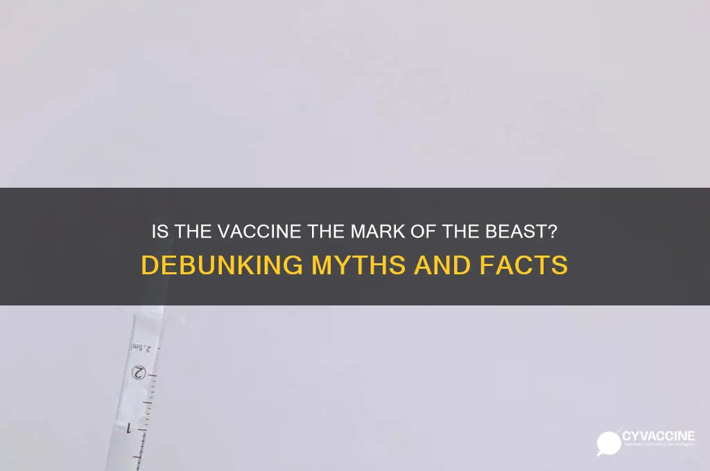is the vaccine the mark of the beadt
