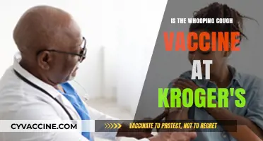 Whooping Cough Vaccine Availability at Kroger: What You Need to Know