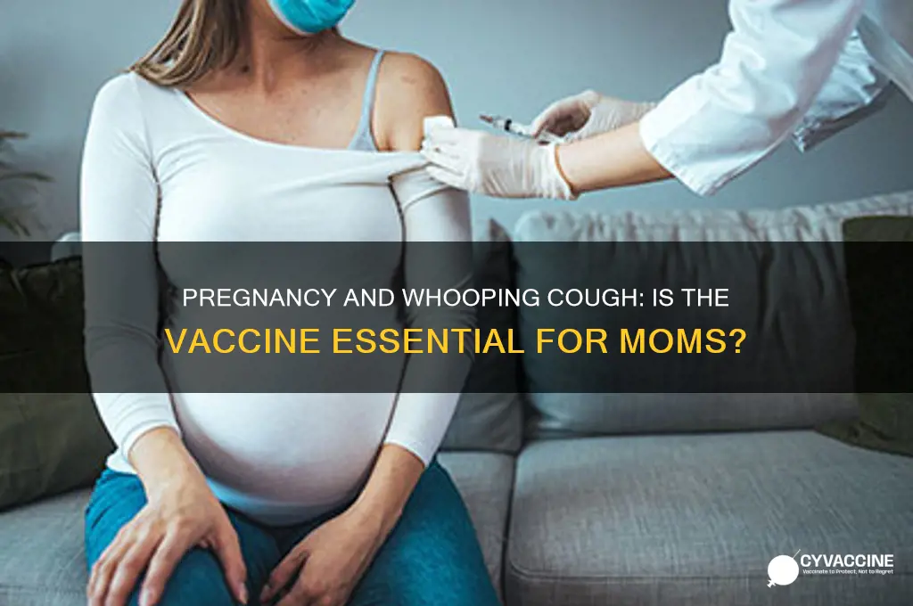 is the whooping cough vaccine necessary while pregnant
