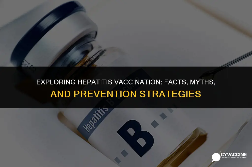 is ther a vaccine for hepatitis