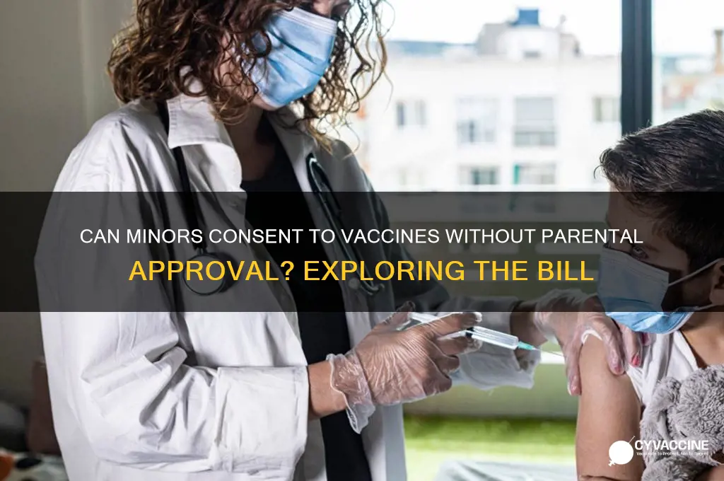 is there a bill to vaccinate children without parental consent