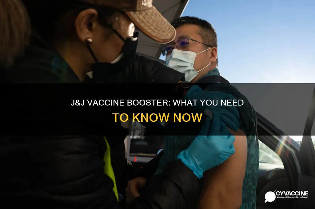 is there a booster for j & j vaccine