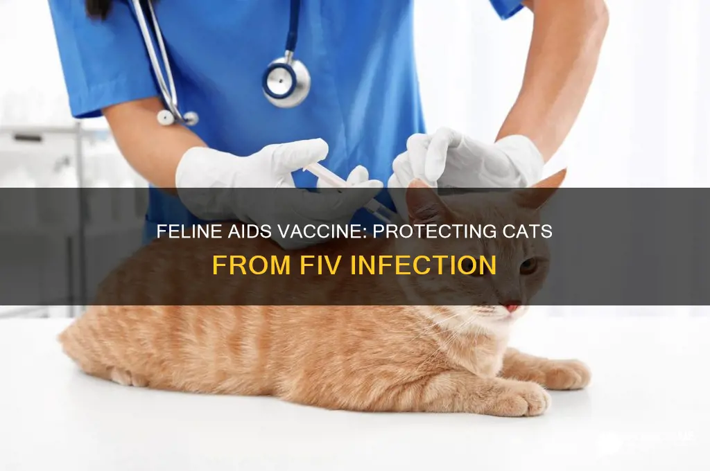 is there a cat vaccine for feline aids