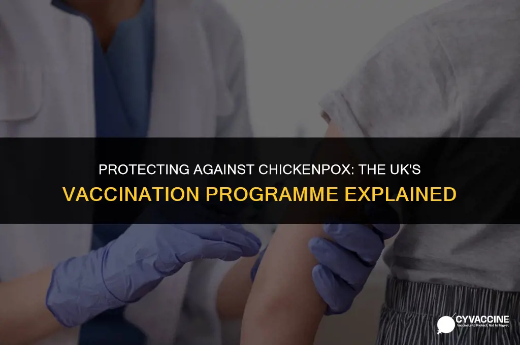 is there a chickenpox vaccine uk