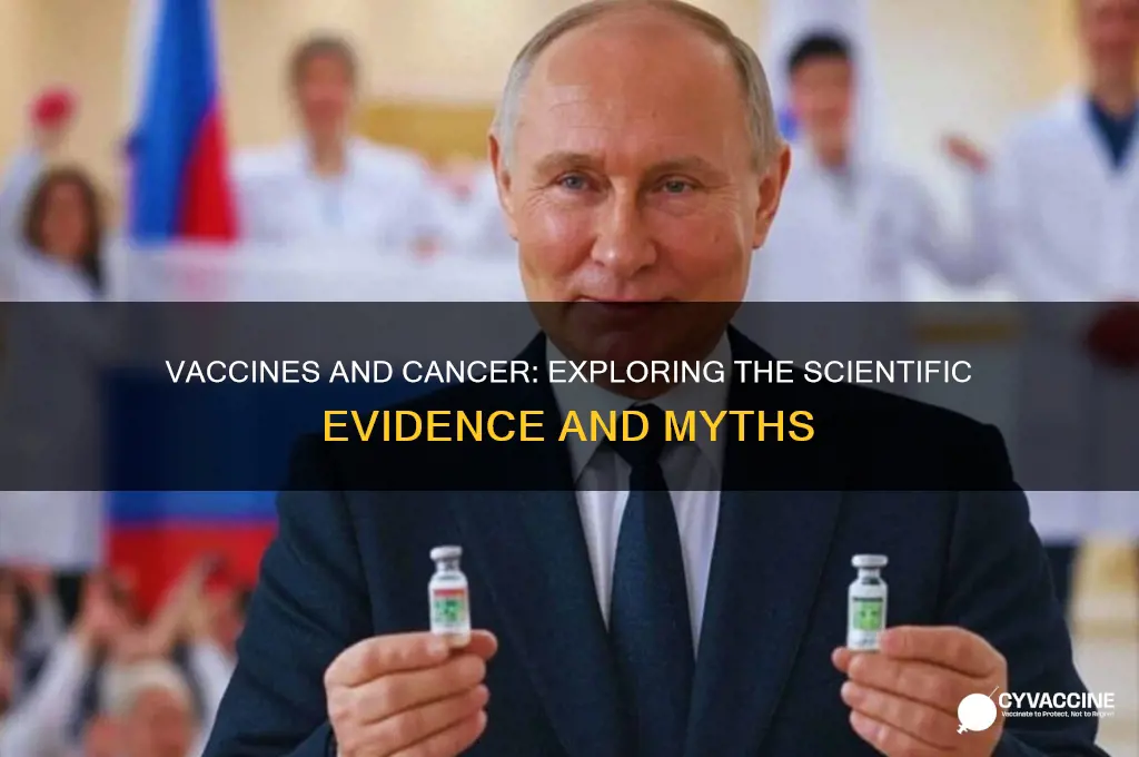 is there a correlation between vaccines and cancer
