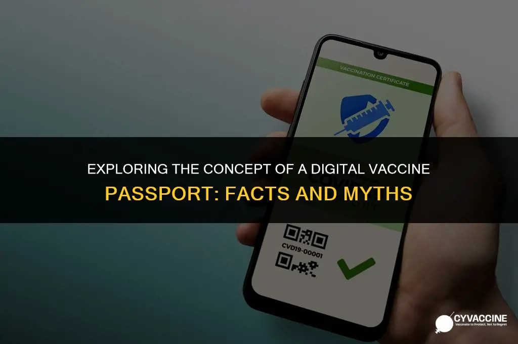 is there a digital vaccine passport