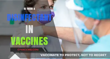 Exploring the Myth: Disinfectants in Vaccines - A Scientific Breakdown