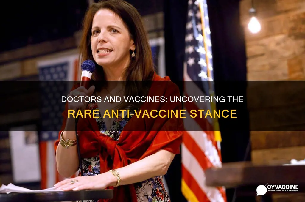 is there a doctor that doesnt support vaccin w