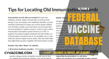 Exploring the Existence of a Federal Vaccine Database: Facts and Myths