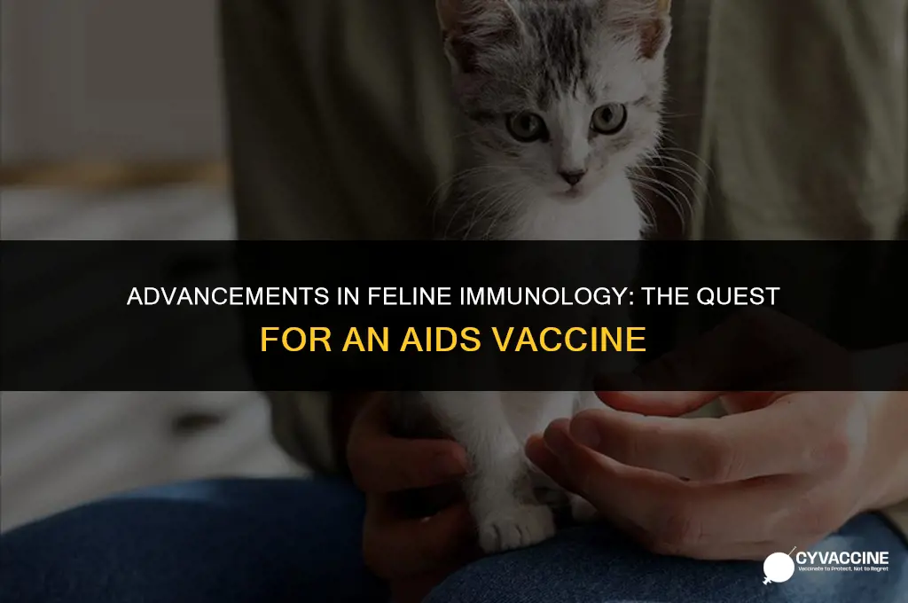 is there a feline aids vaccine