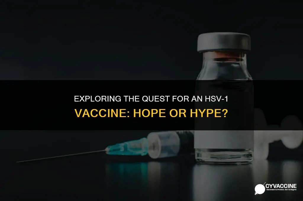 is there a hsv-1 vaccine