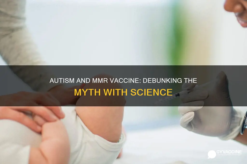is there a link between autism and mmr vaccine