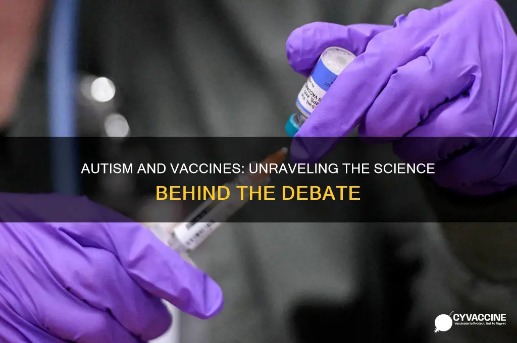 is there a link between autism and vaccine shots