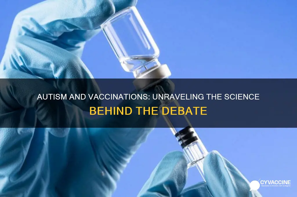 is there a link with autism and vaccinations