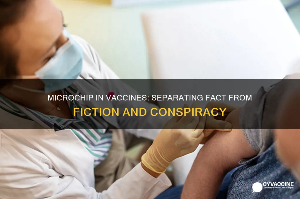 is there a micro chip in the vaccine