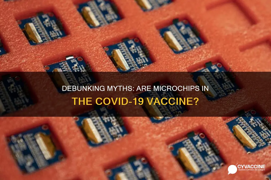 is there a microchip in the corona vaccine