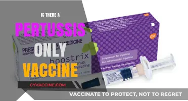 Is There a Pertussis-Only Vaccine? Exploring Options and Availability