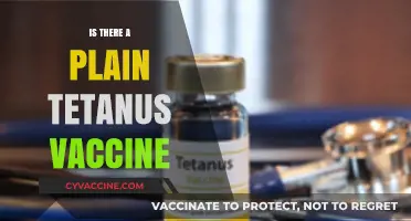 Exploring Options: The Quest for a Plain Tetanus Vaccine