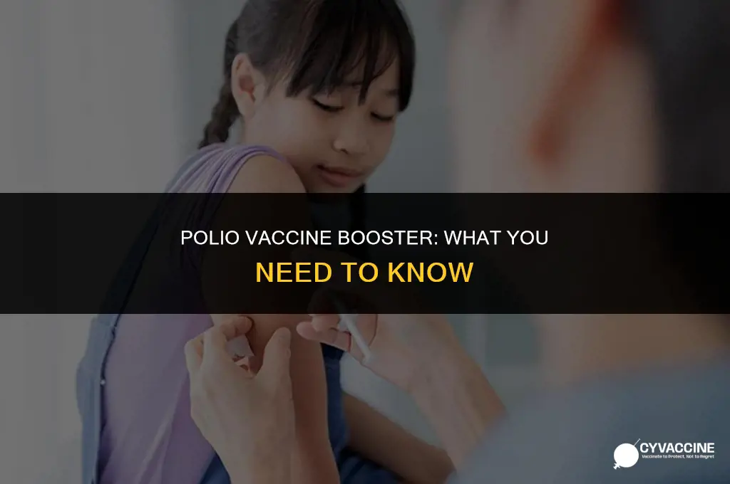 is there a polio vaccine booster