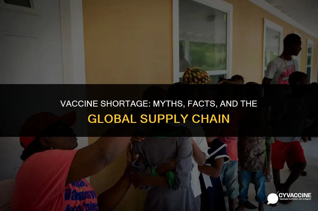 is there a shortage of vaccine
