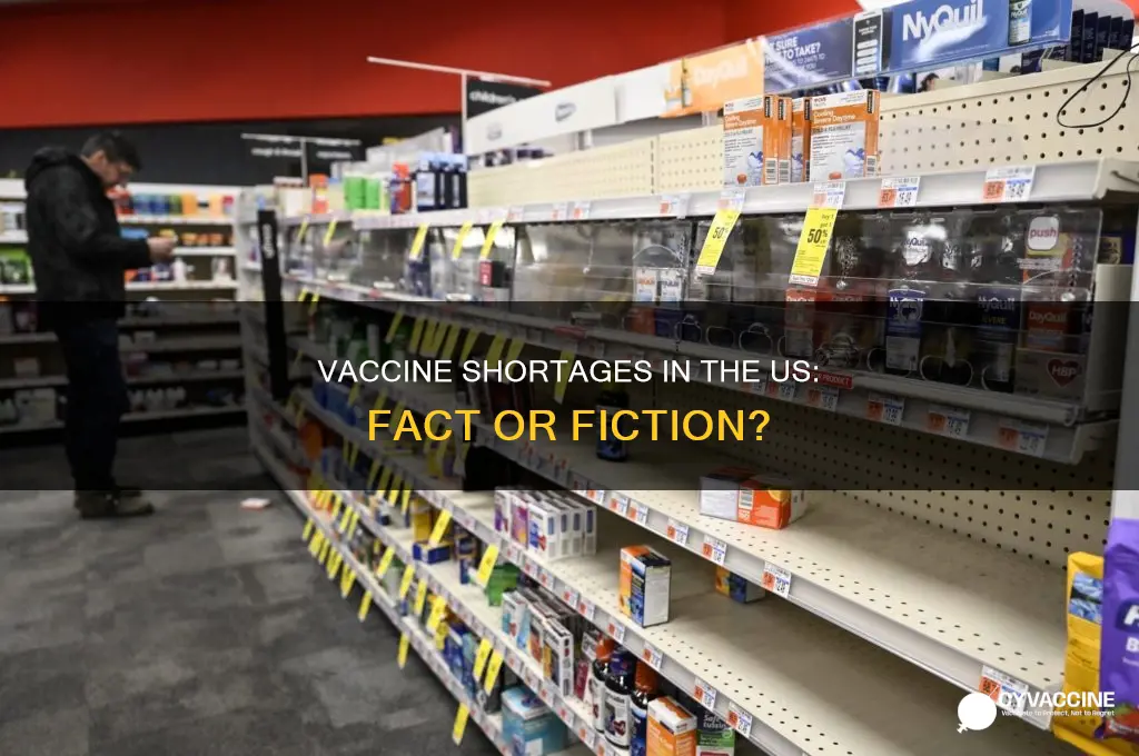 is there a shortage of vaccines in the us
