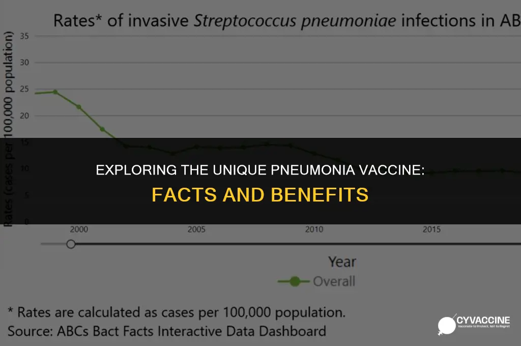 is there a special pneumonia vaccine