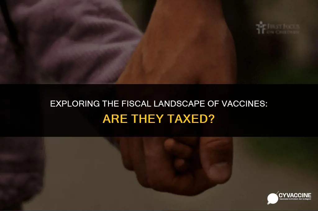is there a tax on vaccines