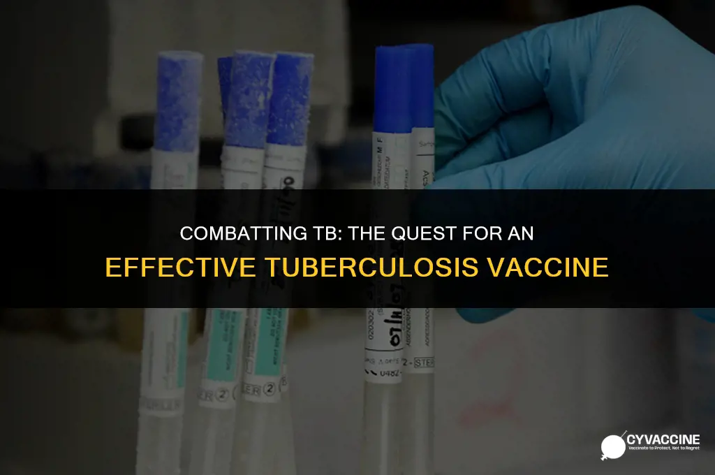 is there a vaccination against tuberculosis