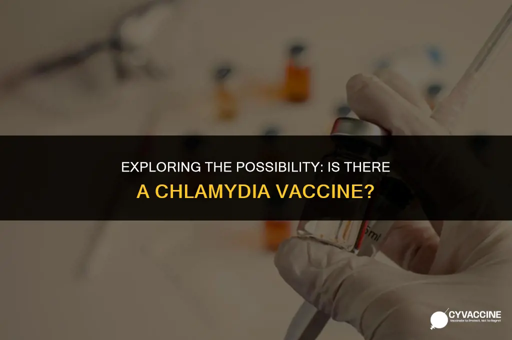is there a vaccination for chlamydia