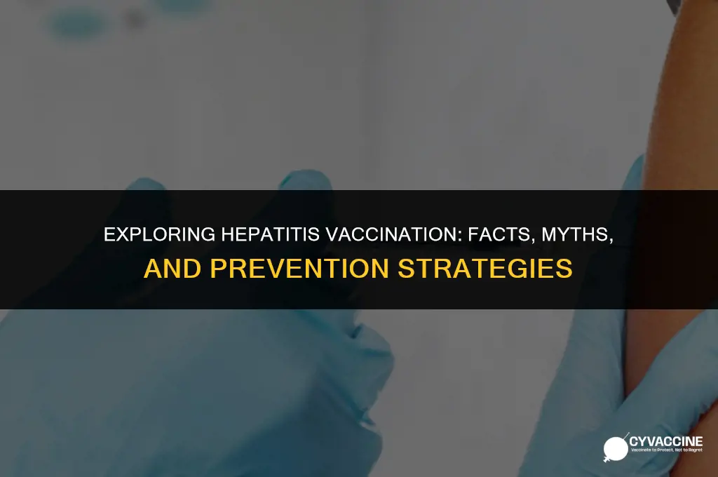 is there a vaccination for hepatitis