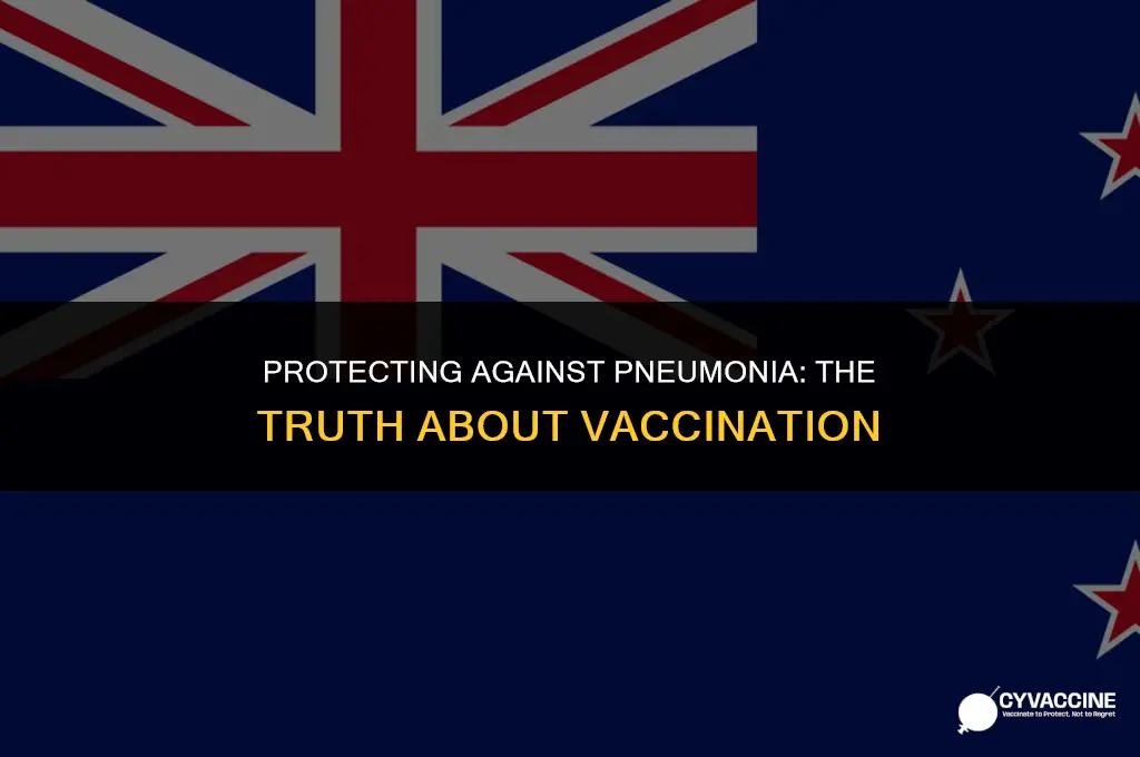 is there a vaccination for pneumonia