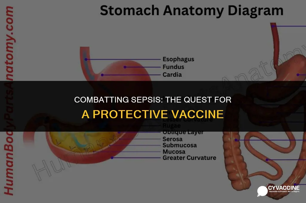 is there a vaccine against sepsis