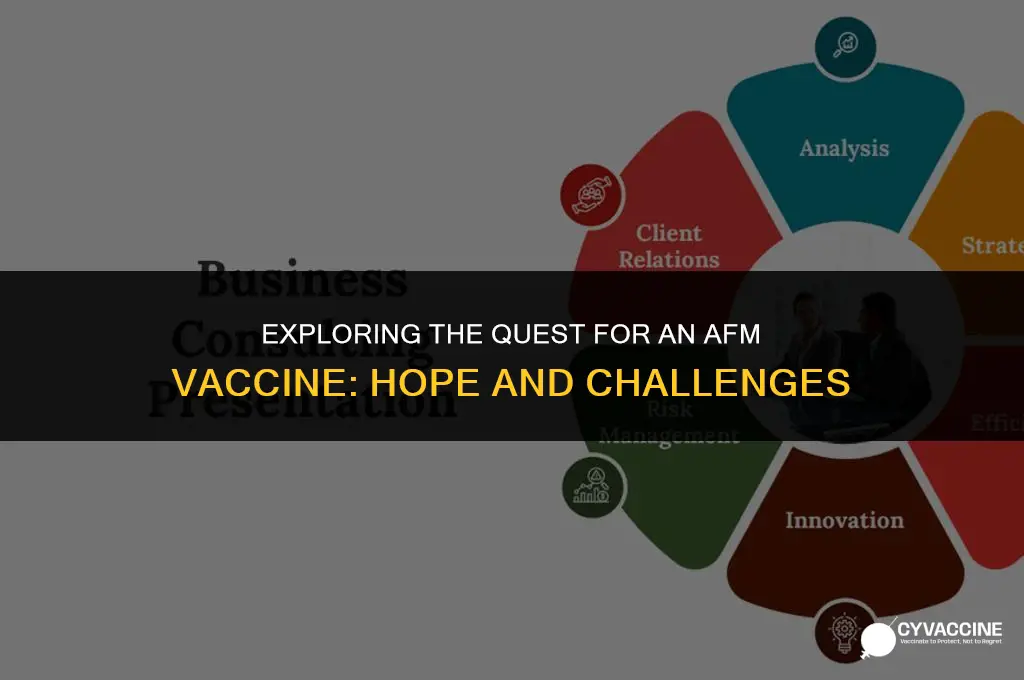 is there a vaccine for afm