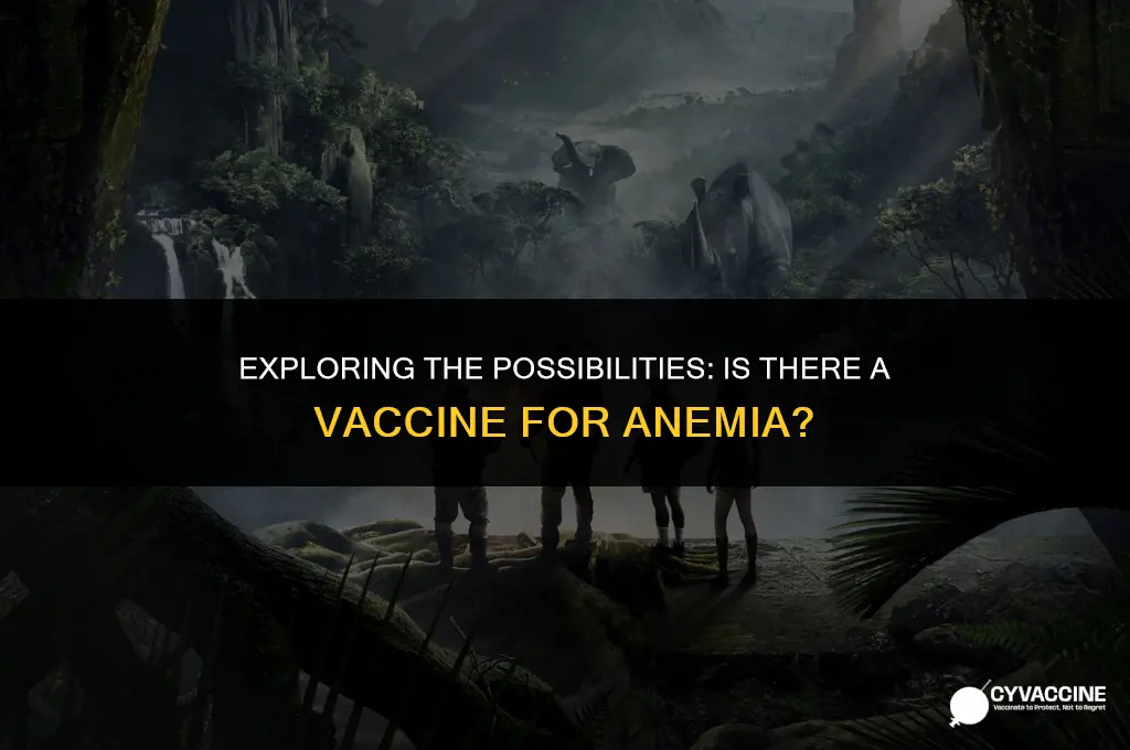 is there a vaccine for anemia