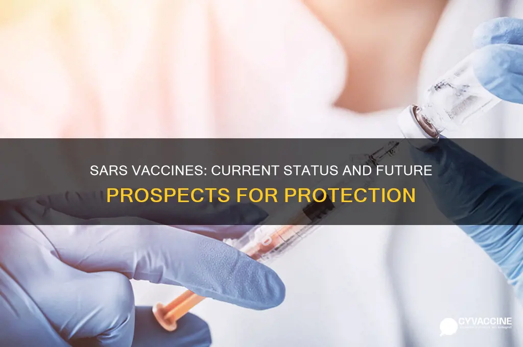 is there a vaccine for any of the sars viruses