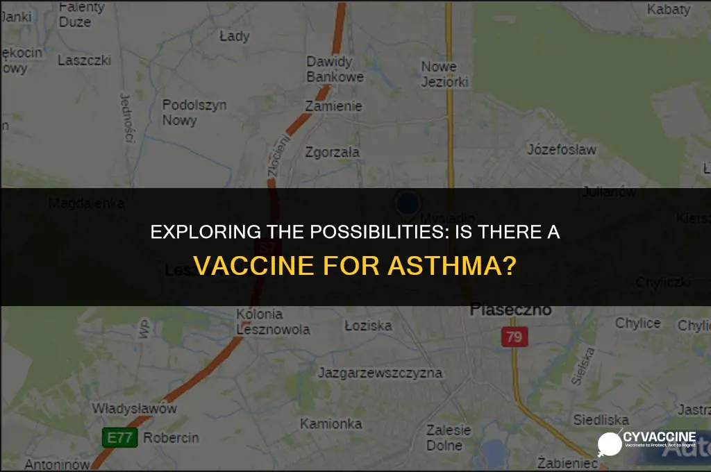 is there a vaccine for asthma