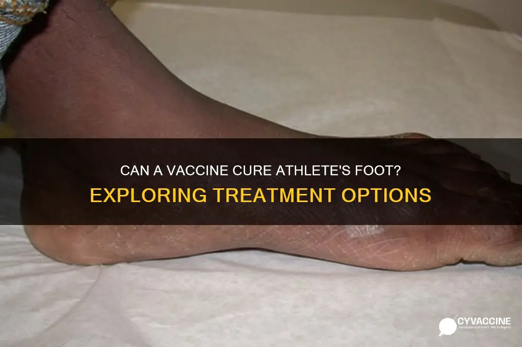 is there a vaccine for athlete