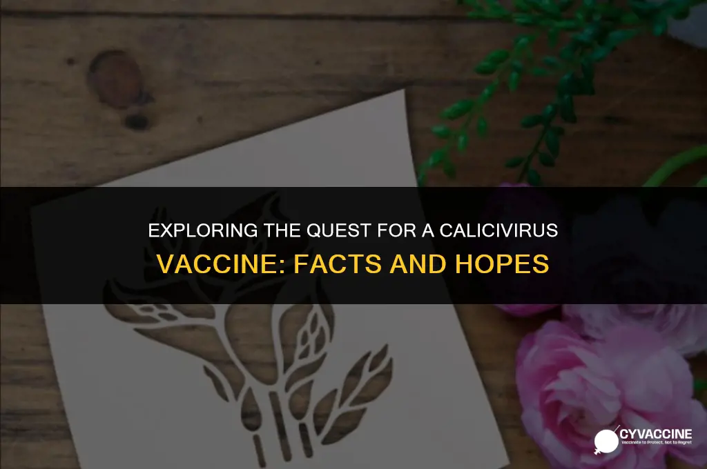 is there a vaccine for calcivirus