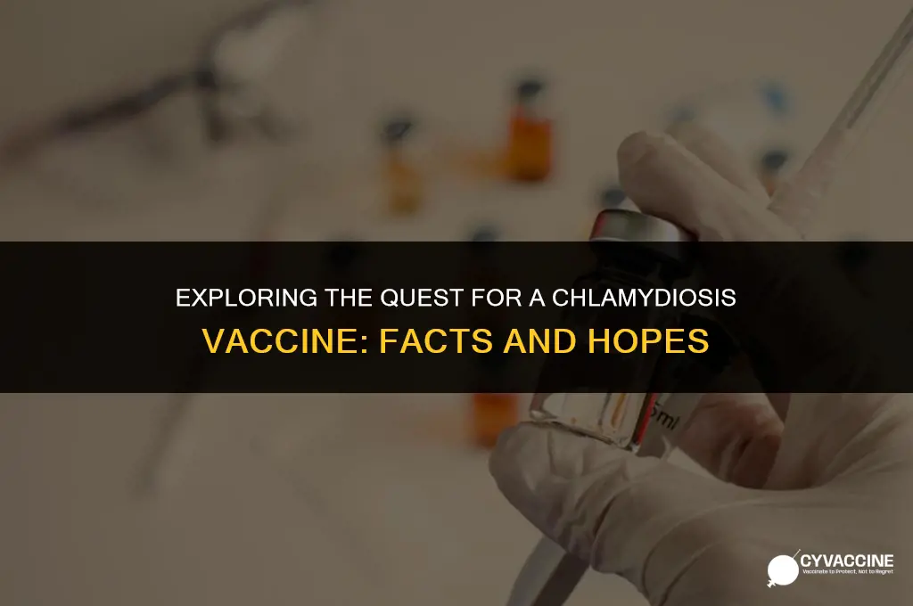 is there a vaccine for chlamydiosis