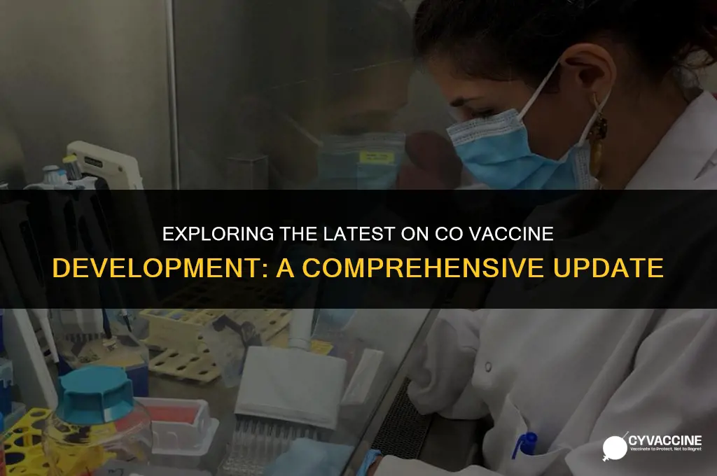 is there a vaccine for co
